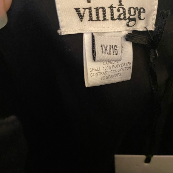 Unique Vintage Luna Black Dress - Picture 4 of 4